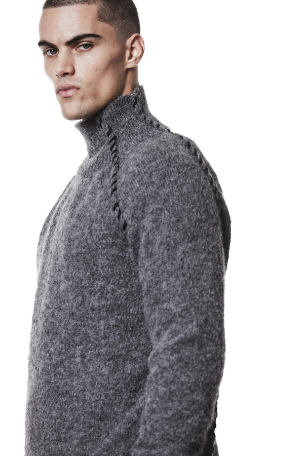 M K 125 DARK GREY MELANGE