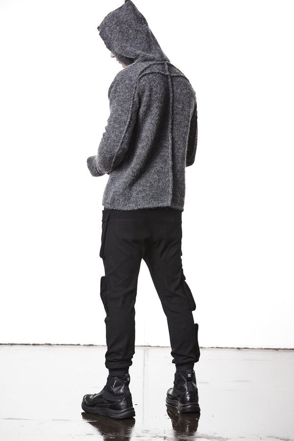 M K 126 DARK GREY MELANGE