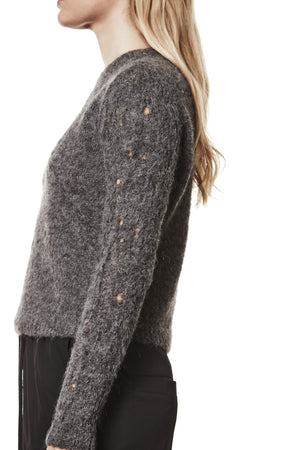 W K 147 DARK GREY MELANGE