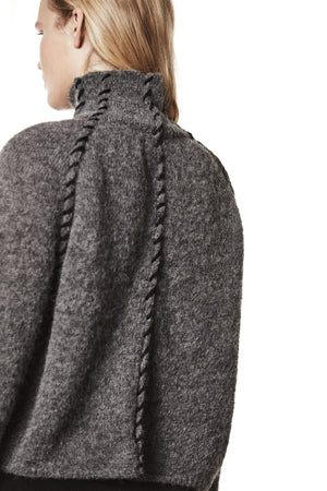 W K 154 DARK GREY MELANGE