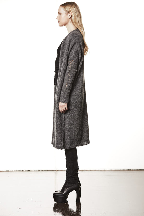 W KJ 174 DARK GREY MELANGE