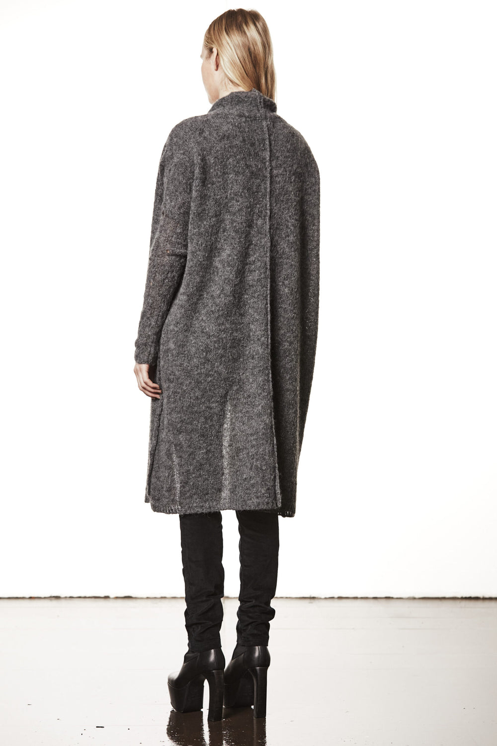 W KJ 174 DARK GREY MELANGE